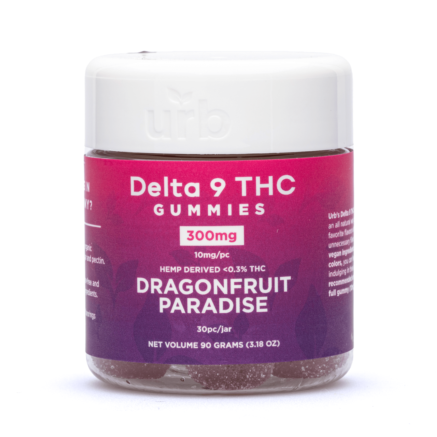Urb-Delta-9-THC-Gummies-Dragonfruit-Paradise-300-mg-Total-Delta-9-THC-Jar-Front-1536x1536-1.png